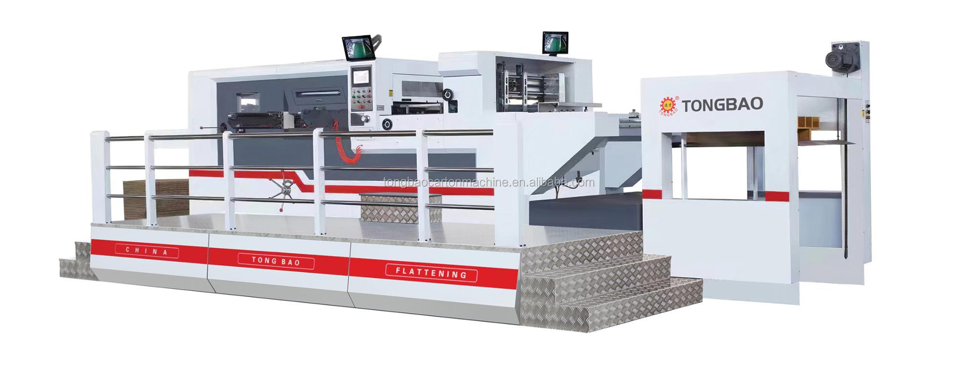 Case Packaging Type Lead Edge Feeder Automatic Die Cutting and Creasing Machine 380V