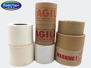 Wholesale Easy Tear Strong Adhesion Thickness 5.1 Mils Kraft Paper Sealing Tape from china suppliers
