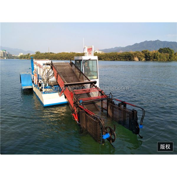 Keda High Efficiency Aquatic Weed Harvester with 150mm Working Width, 30-50 HP Tractor Power and 12 Tons Load Capacity