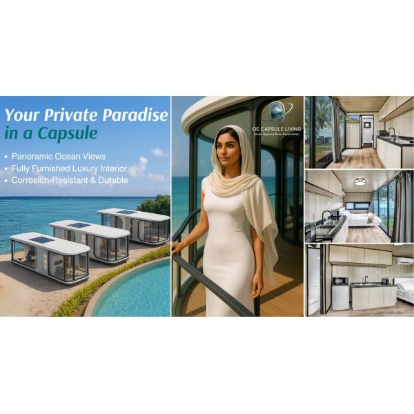 PX7-PX5 Series Modular Capsule Prefabricated Outdoor Office Pod Mobile Container Cabin House