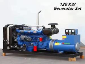 Wholesale SmartGen Controller 120kw Diesel Generator 1800 RPM For Backup Power Supply from china suppliers