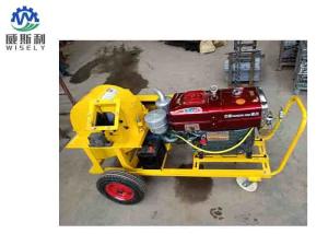 Wholesale Trailer Mounted Wood Chipper Pulverizer Machine Mobile 420mm Cutter Diameter from china suppliers