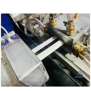 Wholesale Double Screw PVC Baseboard Making Machine 42 Rpm 80-120kg/Hr from china suppliers