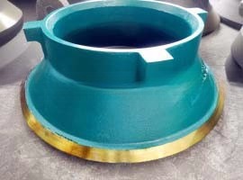 52 SBS Cone Crusher Spare Parts Bowl Liner Concave and Mantle Used for Ore Mining