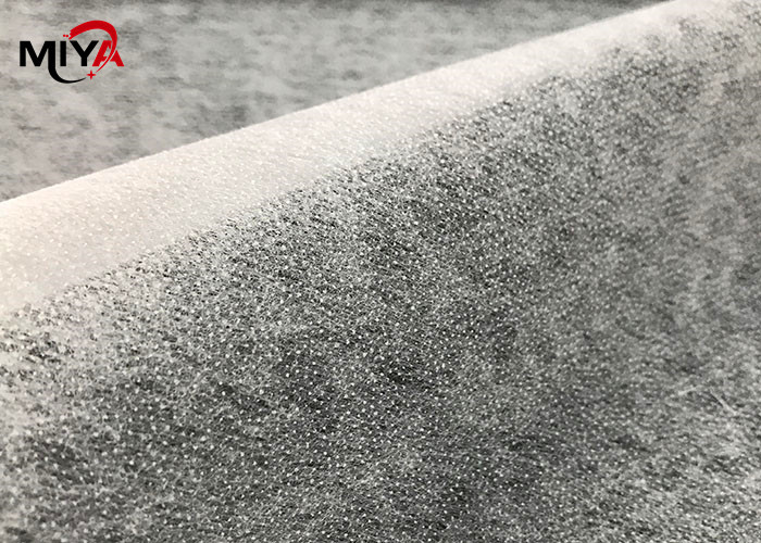 Microdot Polyamide Adhesive Non Woven Fusible Interlining 100% Polyester