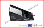 Magnetic Flatable Gift Packaging Boxes , Promotion Greyboard Boxes for Watches /