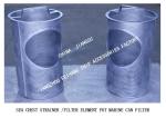 IMPA872021-872034 cylindrical sea water filter filter accessories-Yangzhou