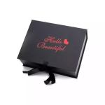 Customized Folding Gift Box Magnet Packaging Box For Human Hair Extension Wig