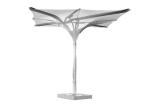 Prefabricated Walkways Tulip Umbrella Automatic Durable Membrane Structures