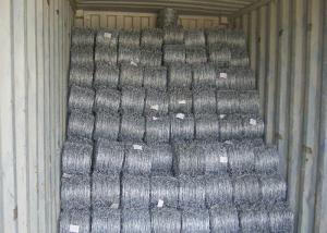 Wholesale 2.8mm Diameter Silver Single Razor Barbed Fencing Wire from china suppliers