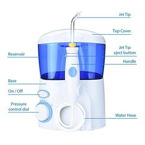 2017 hot selling oral irrigator made in China water Flosser Tooth SPA Teeth Pick Cleaner blue tank