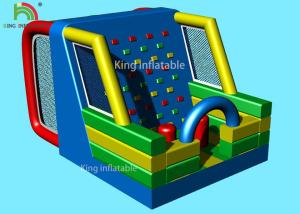 Wholesale Waterproof Inflatable Sports Games Football Penalty Combine Climbing Wall For Adults from china suppliers