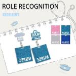 Glitter Resin Acrylic Sheet Badge Buddy The Essential Model for Business Gift