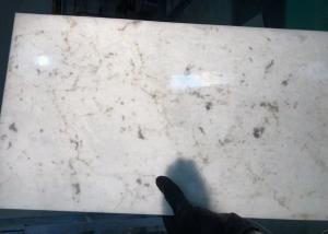 Wholesale Customized Bacstone Glass , 2MM Thin Marble White Laminated Glass from china suppliers