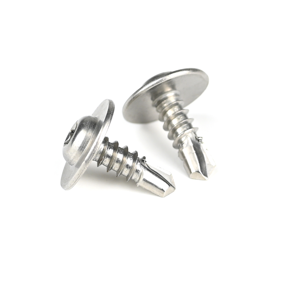 Electrical Appliances Stainless Steel Torx Self Drilling Screw with Round Head Washer