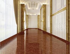 Wholesale 24X24' Pulat Polished Porcelain Floor Tiles Bordeaux Red Chocolate Red from china suppliers