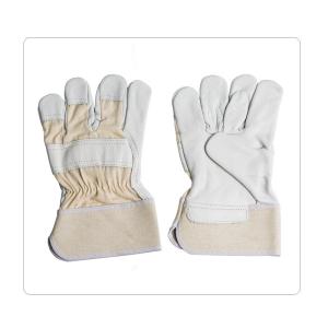 Wholesale Rubberized Cuff Leather Safety Gloves from china suppliers