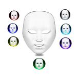 Red Light Therapy Face Beauty Equipment Rechargeable 7 Color Pdt Led Facial