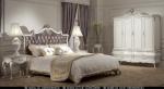 Luxury Italian Bed Design Solid Wood Bedroom Furniture Royal Bedroom Set