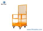 Alloy Steel Q235 Buildings Fold Down Forklift Maintenance Platform 300kg