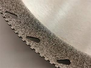 Wholesale Electroplated Cbn Diamond Wheel Customized Diameter 260 1.6 50 20 B80100 from china suppliers