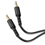 3.5mm Male To Male Stereo Aux Cord 3ft 1m Tangle Free Compatible With Headphone
