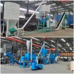 Moisture Content Of Raw Materials ≤20% Pellet Feed Production Line With