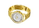OEM Men Quartz Stainless Steel Designer Watches Solid Band IP Gold Plating