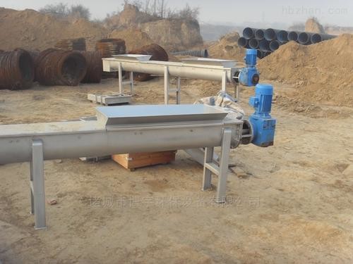 6.5m3/h Screw Press System For Waste Water Treatment Shaft Type