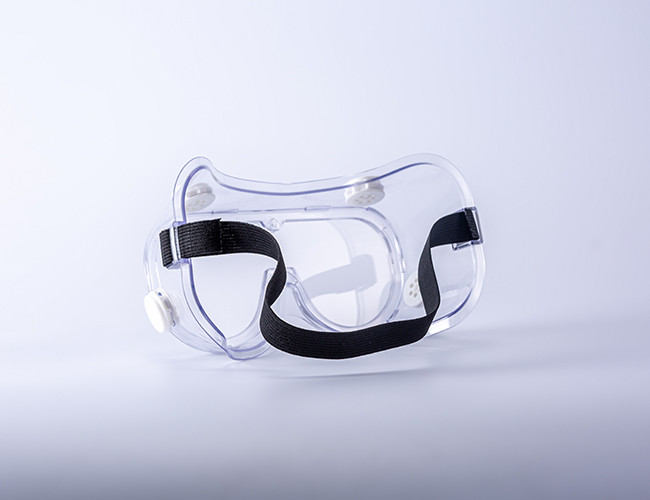 Medical Supply PVC Transparent Anti Splash Goggles For Hospital