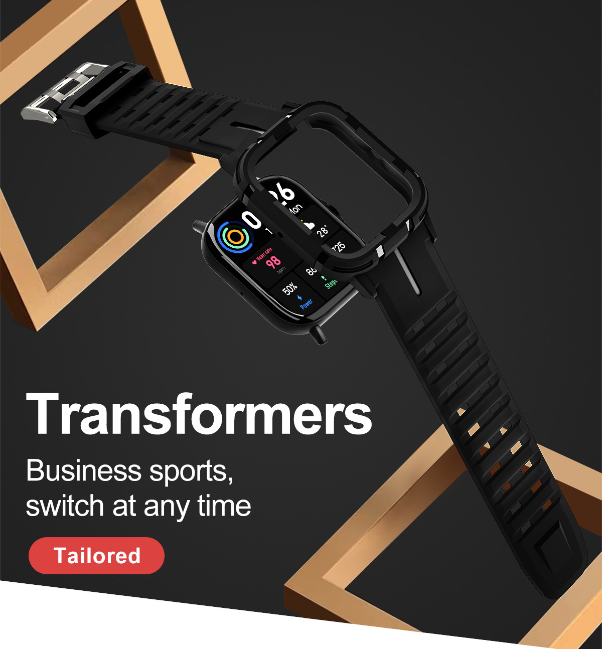 Dt94 Gts 2 Smart Watch Men Bluetooth Call 1.78 Screen Fitness Tracker Blood Pressure Ecg Sport Women Smartwatch