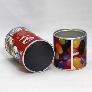 Wholesale Lovely Red Paper Composite Cans with Aluminium Foil for Candy Packaging from china suppliers