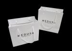 Foldable Paper Shopping Bags Custom Printed Retail Gift Flat Retail Sacks