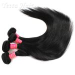 Malaysian Straight Peruvian Virgin Hair extensions No tangling No shedding
