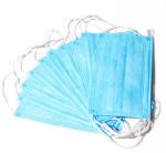 Health Protective Disposable Blue Mask , Triple Layer Mask High Level Protection