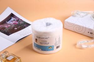 Wholesale 20*20cm 100% Pure Cotton Tissue Roll Travel Cotton Facial Tissue For Face Cleaner from china suppliers
