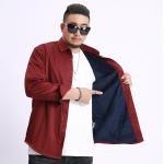 Men's Oversize Cotton Long Sleeve Tropical Print Summer Blank Designer Formal