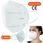 Anti Dust KN95 Mask Filter Non Woven Facial Respirator Disposable 3 Ply Face