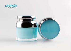 Wholesale 30g 50g Luxury Acrylic Cosmetic Jars With Lids For Hand Cream / Eye Serum from china suppliers
