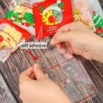 Wholesale high quality Printing opp self adhesive plastic bag for Christmas