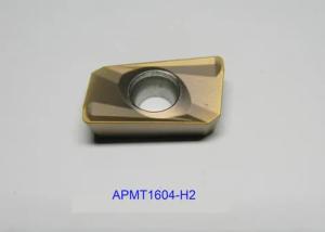 Wholesale Bronze APMT1135PDER Insert , Cemented Carbide Inserts For Hard Steel from china suppliers
