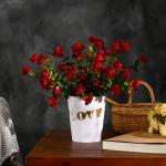 Shabby Chic Real Touch Artificial Flowers Floral Bouquet Daisy Tabletop