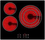 OEM Knob Control Classy Cook 3 Burner Ceramic Cooktop