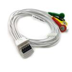 Mortara H3 10 Pin Holter ECG Cable TPU Safety Material 9293 036 51