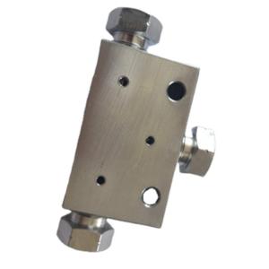 Wholesale A-0776-1 water jet 60k tee fitting 1/4 IN waterjet pump parts from china suppliers