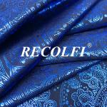 Foil Printing Repreve Swimwear Fabric For Big Size Leggings 225GSM Weight