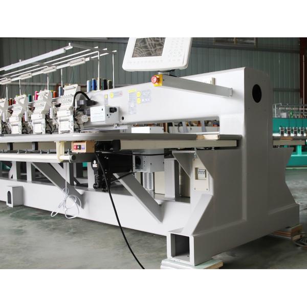 High Speed 6 Heads Computer Sequin Embroidery Machine With Cording Embroidery Function