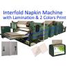 Buy cheap 3500mm 2 Colors Printing Interfold Dispenser Napkin Tissue Paper Machine from wholesalers
