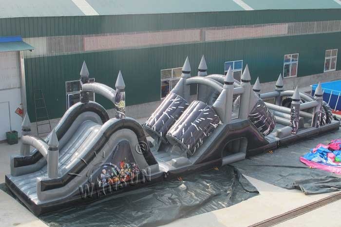 Star Wars Themed Inflatable Sports Games / Blow Up Race Track Water Resistant