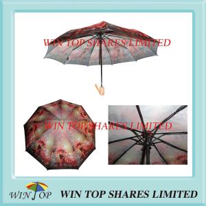 Wholesale 9 Ribs Flower Hot Transfer Lady Umbrella from china suppliers